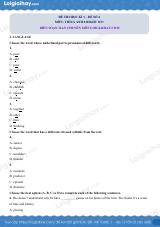Đề thi học kì 1 Tiếng Anh 8 Right on! - Đề số 6
